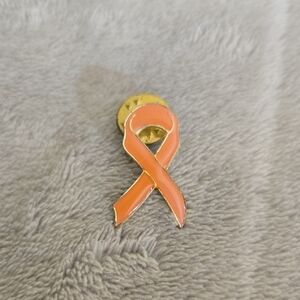 #669 Orange Awareness Ribbon Pin